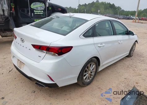2018 Hyundai Sonata Se z USA, uszkodzony, nr VIN 5NPE24AF6JH648392